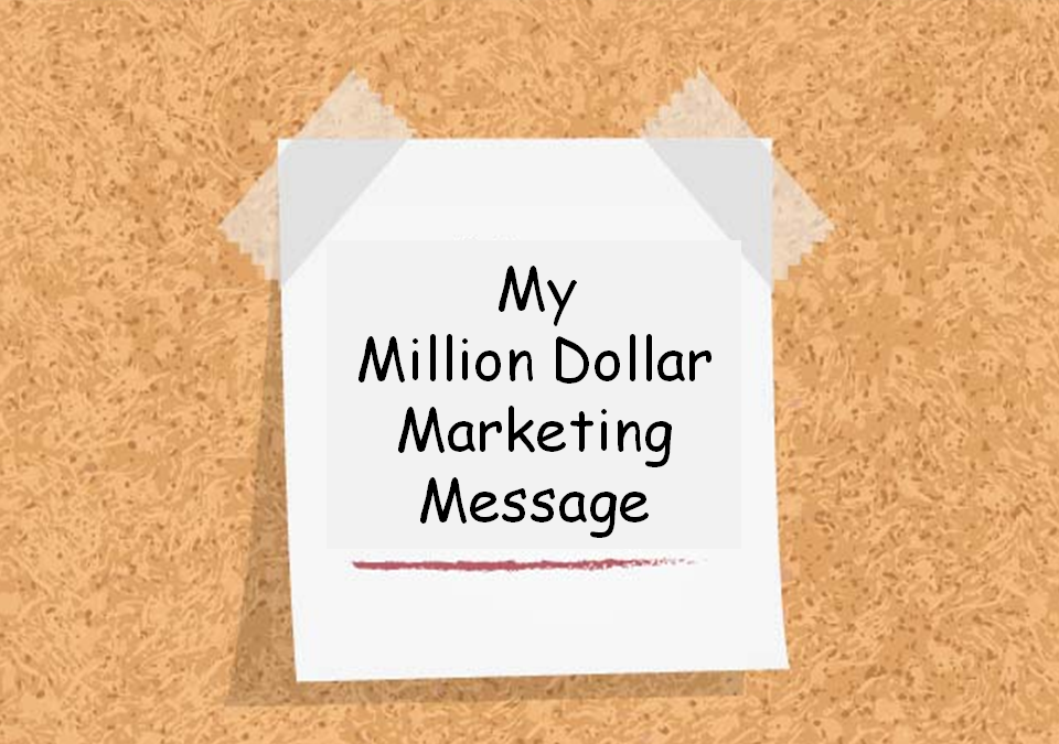 Create Your Million Dollar Online Business Marketing Message in 5 Easy Steps